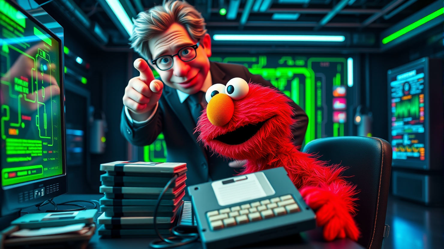Jon Stewart Parodies Sesame Street’s Elmo Facing Account Hacking Scandal: A Funny Spin on Cybersecurity Woes