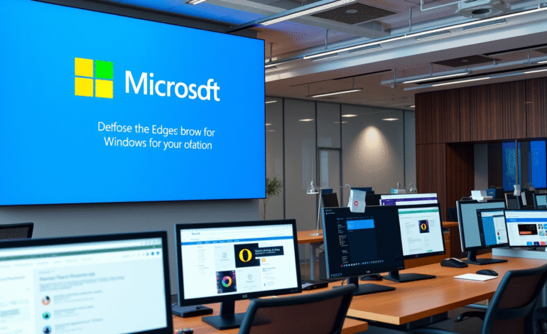 Microsoft Accused of Anticompetitive Practices by Opera in Controversial Move Regarding Browser Competition