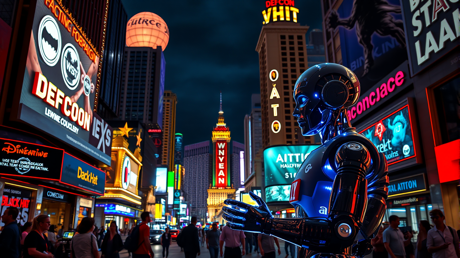 AI Chatbots Causing Mischief at Black Hat and Defcon Security Conferences in Las Vegas