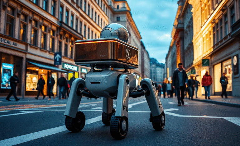 Just Eat Takeaway Deploys Legged Autonomous Robots in Zurich for Smoother Urban Deliveries