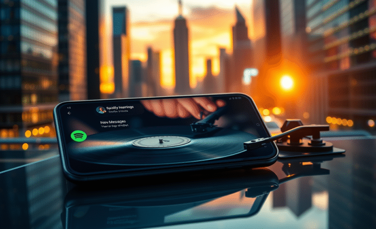 Spotify Introduces Direct Messaging for Music Sharing