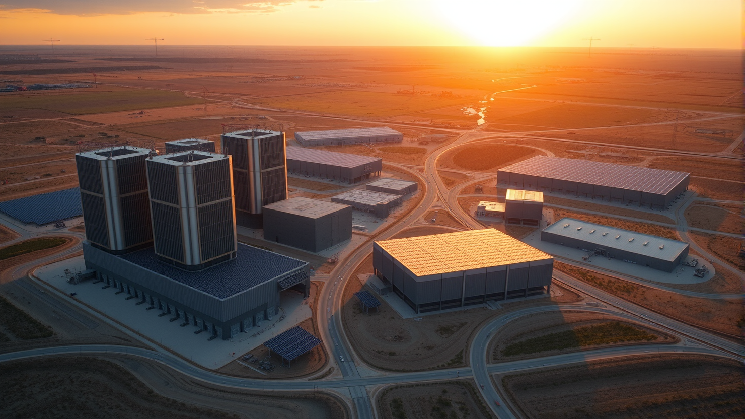 Vantage Data Centers’ $25bn Frontier Mega-Campus in Texas to Lead AI Infrastructure Revolution with 1.4GW Capacity