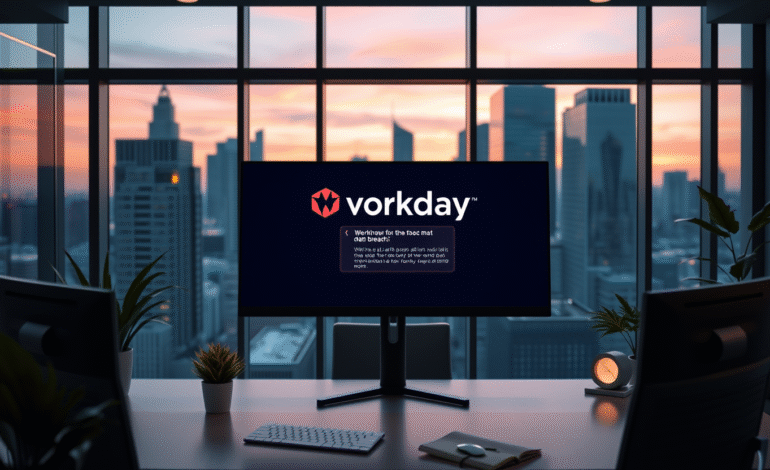 Workday Confirms Data Breach: Hackers Steal Personal Information from Third-Party CRM Database