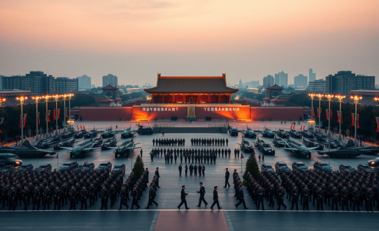 China Announces Major Military Parade in Tiananmen Square to Showcase Future War Preparedness on 80th Anniversary of WWII Victory over Japan