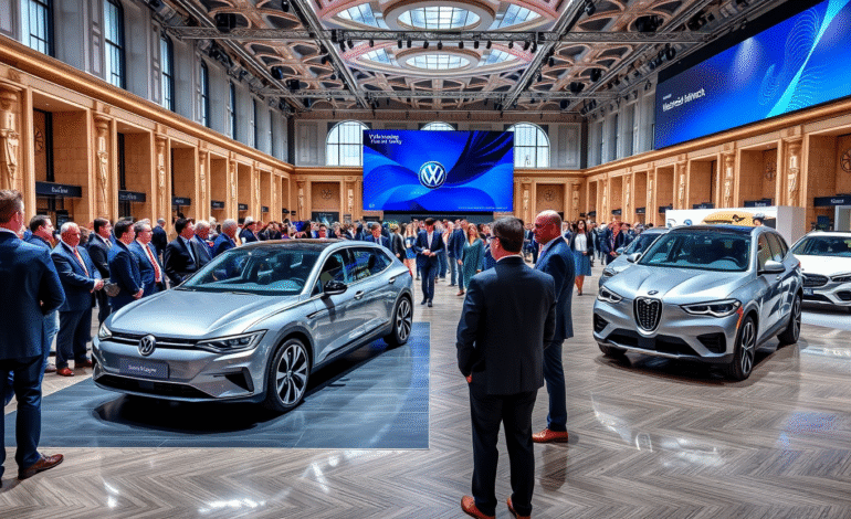 German Automakers Compete with Chinese Counterparts at IAA Mobility Conference as Volkswagen, Mercedes, and BMW Unveil New Electric Vehicles