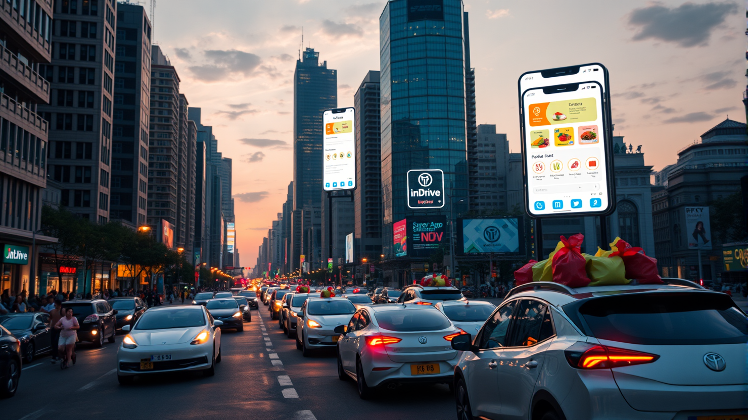 InDrive Expands Beyond Ride-Hailing into Grocery Delivery and Super-App Services, Aiming to Dominate Frontier Markets Globally