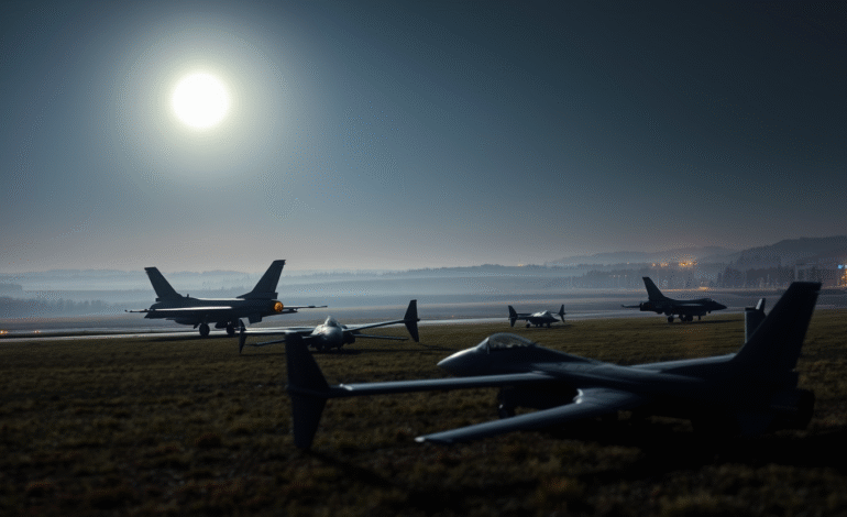 Poland Intercepts Russian Drones in Airspace Violation During Strike on Western Ukraine – Prime Minister Confirms Involvement as Turning Point