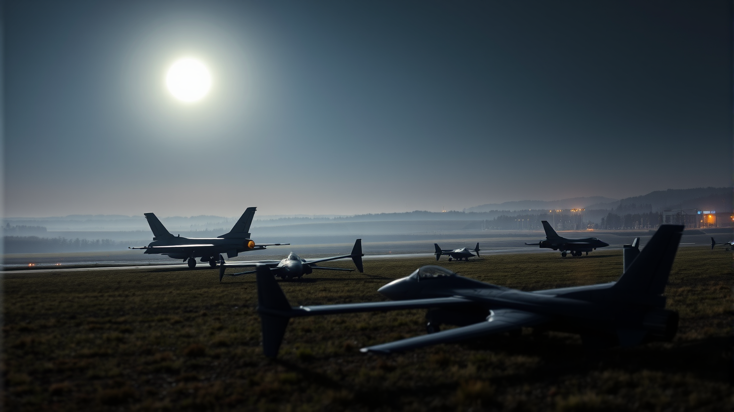 Poland Intercepts Russian Drones in Airspace Violation During Strike on Western Ukraine – Prime Minister Confirms Involvement as Turning Point