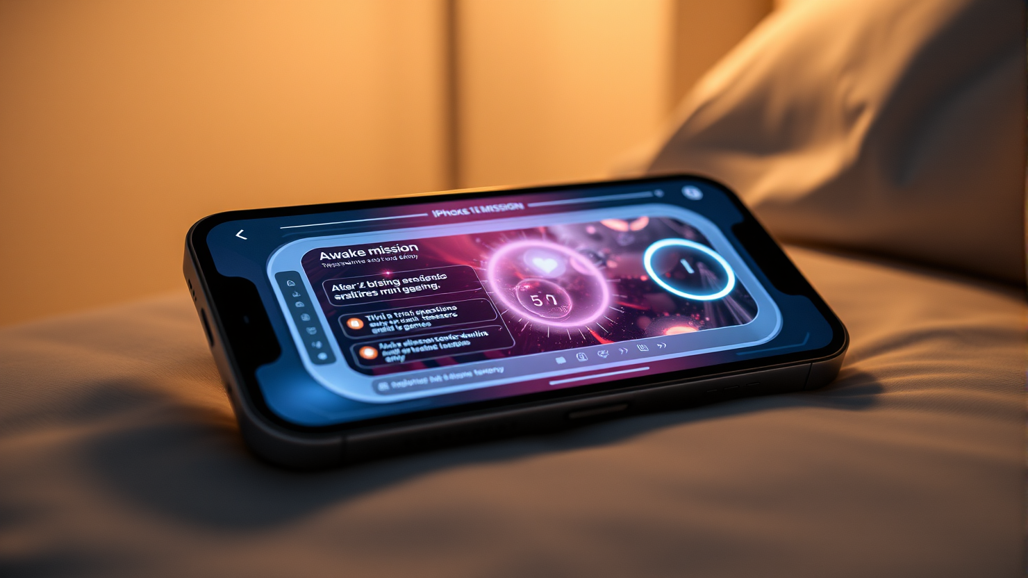 Revolutionary iOS App Awake: Engaging Heavy Sleepers with Missions and Features for a More Productive Morning Routine