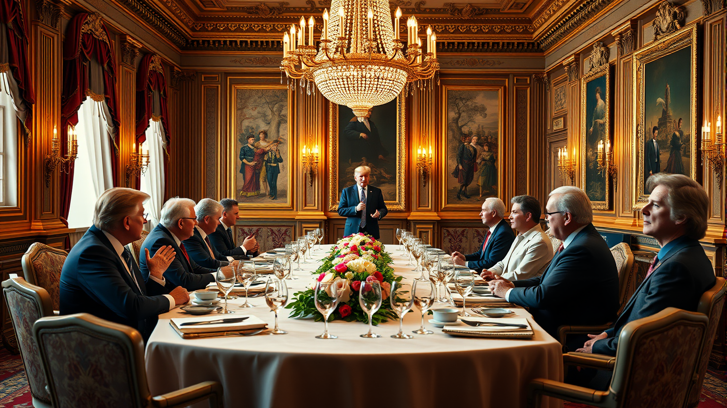 Tech Leaders Dominate State Dinner with President Trump, Signaling Shift in US-UK Economic Priorities Towards AI and Quantum Technology