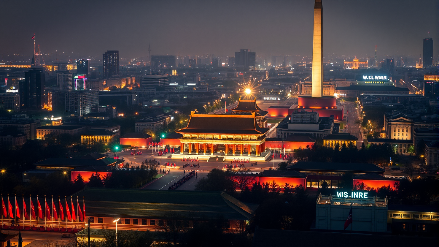US-China Tensions Escalate: Trump Renames DoD to ‘Department of War,’ China Showcases High-Tech Weaponry at Military Parade
