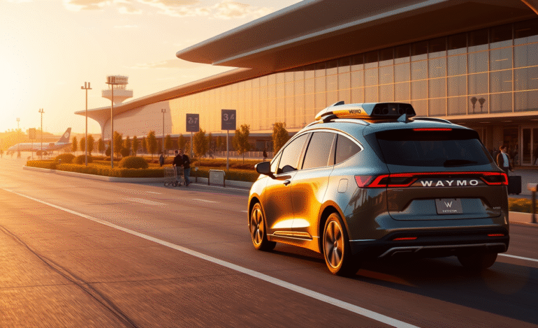 Waymo Expands Autonomous Vehicle Testing at Airports, Strikes Deal for City Transit Integration